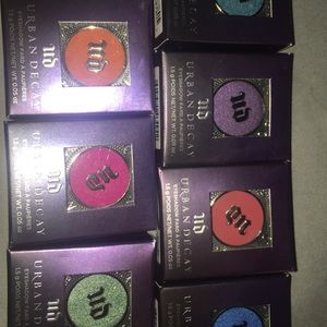 Set of 7 urban decay shadows